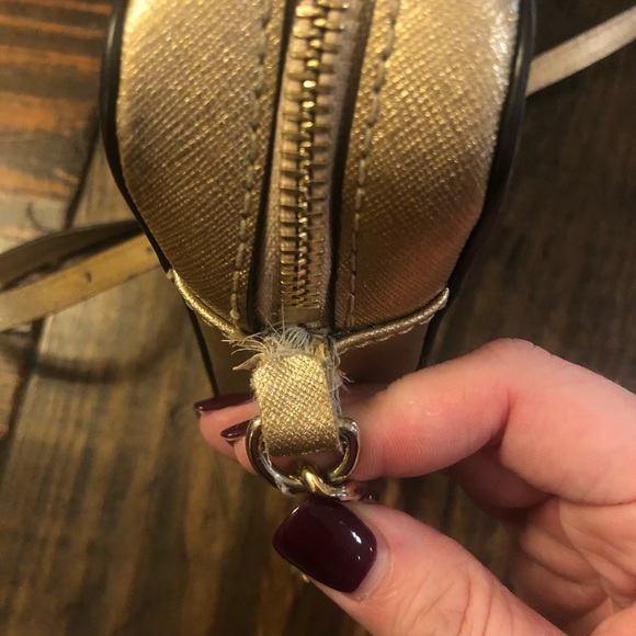 Michael Kors Metallic Crossbody - Picture 7 of 7